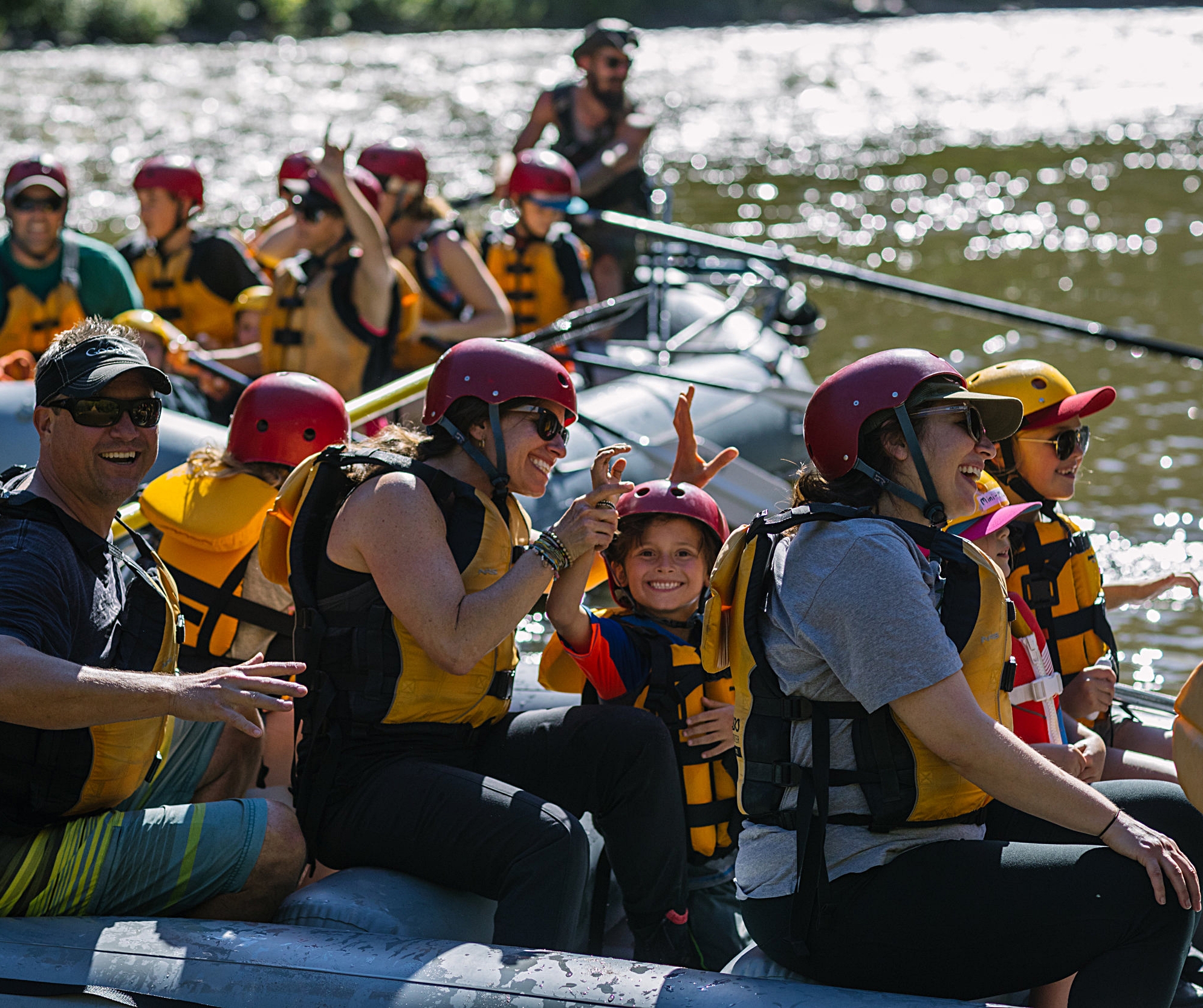 Rafting Glenwood Springs in Colorado with Defiance Rafting.