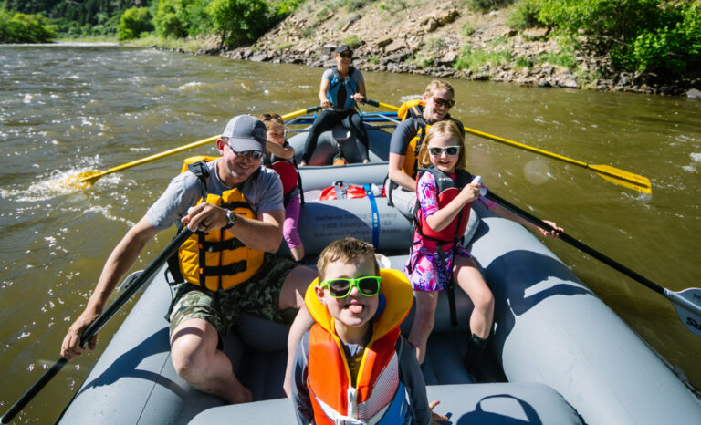 family rafting colorado